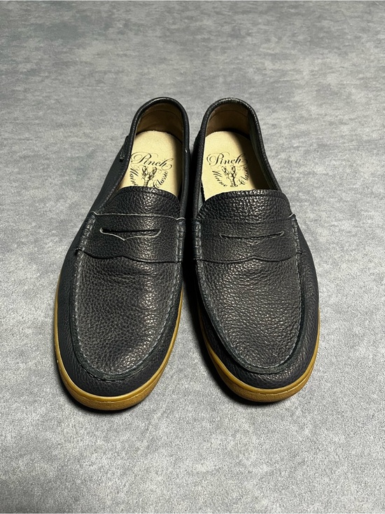 Cole Haan Penny Loafers Men Size 9 Nantucket Blue Leather Slip On Casual Shoes main image 6